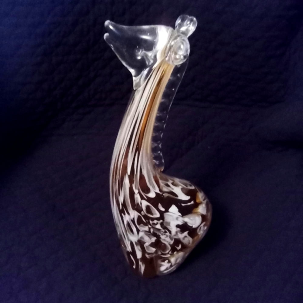 Vintage HAND-BLOWN Giraffe (Marano style)